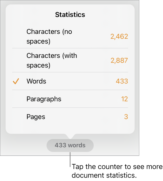 word count on word for mac